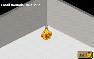CANTIL DOURADO GERÁVEL 350c (HABBO)