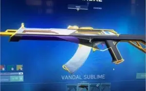Conta valorant (1050 reais em skins!)