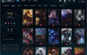 355 Skins - 5278 De RP - Platina 2