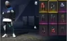 Vendo conta do free fire barata com calça angelical