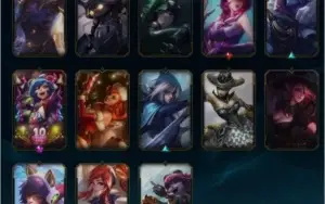Conta - Ouro 2 - Nick Unico - 47 Campeões - 13 skins