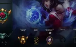 Conta - Ouro 2 - Nick Unico - 47 Campeões - 13 skins
