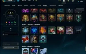 Conta Diamante/185 skins