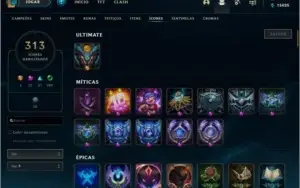 Conta Diamante/185 skins