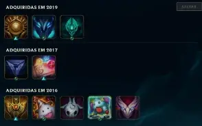 [SMURF&SKIN] Conta League of Legends 12 skins - Level 32