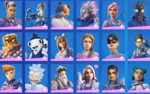 CONTA FORTNITE SEASON 4 COM 173 SKINS