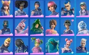 CONTA FORTNITE SEASON 4 COM 173 SKINS
