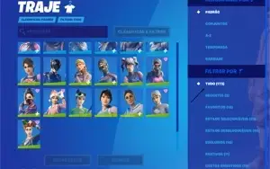 CONTA FORTNITE SEASON 4 COM 173 SKINS