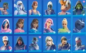 CONTA FORTNITE SEASON 4 COM 173 SKINS