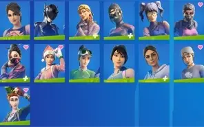 CONTA FORTNITE SEASON 4 COM 173 SKINS