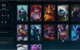 Conta League Of Legends +90 Skins barata