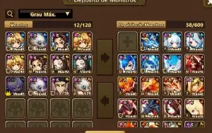 Conta summoners wars com Nat 5 Ld (Destiny) Pvm pronto!!