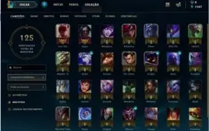 Conta lol bronze com 29 champs e 7 skins ! com email