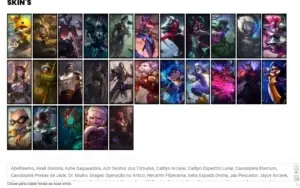 Conta Unranked com 45 Champs e 27 Skins