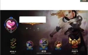 CONTA LEAGUE OF LEGENDS GOLD 5 , 85 SKINS , 121 CHAMPS +++
