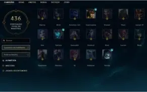 CONTA LEAGUE OF LEGENDS GOLD 5 , 85 SKINS , 121 CHAMPS +++