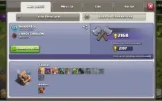 Clash of Clans CV 10 + Conta Clash Royale Nv 9