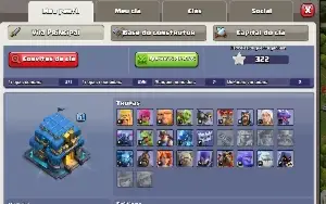 Conta Clash of Clans cv12