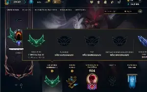 Esmeralda 3 com TODOS os champs e 613 Skins + 243 Cromas