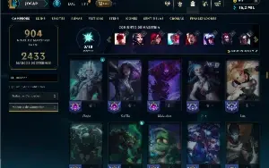 Esmeralda 3 com TODOS os champs e 613 Skins + 243 Cromas