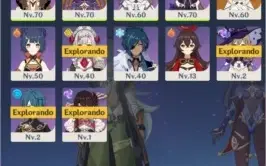 GENSHIN IMPACT - AR40 - AST MONA - FISCHL + Benção Nova Lua