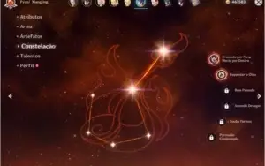 GENSHIN IMPACT - AR40 - AST MONA - FISCHL + Benção Nova Lua