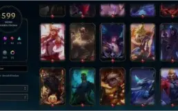 Conta DIAMANTE 3, 600 Skins, vários Emotes e Icones;