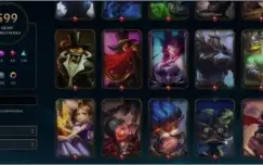 Conta DIAMANTE 3, 600 Skins, vários Emotes e Icones;
