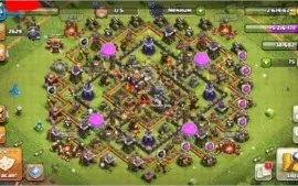 CLASH OF CLANS CV 10 FULL + SKINS DE HEROI + ITENS
