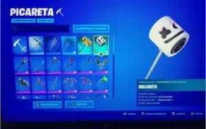CONTA FORTNITE PICARETA MINTY SALVE O MUNDO FUNDADOR SÓ PS4