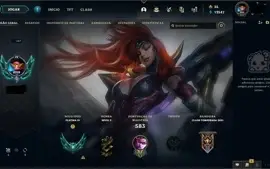 Conta com 175 Skins + 19 Skins em espólio Todos Champs.