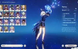 Reroll Furina C4, Jean e Mona