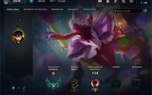SMURF W/R ALTO + SKINS LENDÁRIAS 2022