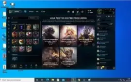 Conta lol platina 4 solo duo e flex, 169 skins