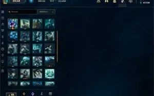 Conta PLATINA 4 - Smurf LOL (league of legends) ELOMOON