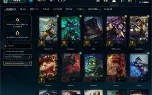 Conta PLATINA 4 - Smurf LOL (league of legends) ELOMOON