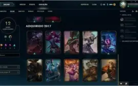 Conta GOLD 3 (45 CHAMPS + 13 SKINS (4 ÉPICAS)
