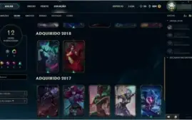Conta GOLD 3 (45 CHAMPS + 13 SKINS (4 ÉPICAS)
