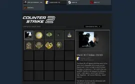 Counter-Strike 2 Prime Com Medalhas Raras E Antigas