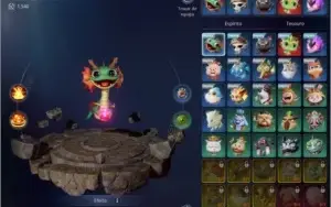 Char Lv. 71, 82k+ CP. Um pet épico