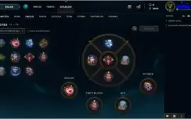 Conta lol platina