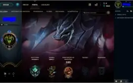 Conta lol platina