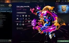 Conta Dota 2 , Lenda V , Com % Pro Ancestral C/ Arcana Mk