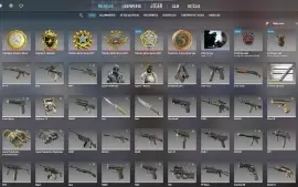 Counter-Strike 2 Prime Com Medalhas Raras E Antigas