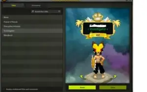 CONTA DOFUS TOP- SACRIER OMEGA 42