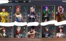 Conta FF barata tem 9 skins é mts roupas etc...
