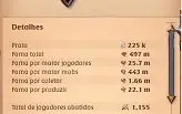 vendo conta albion bem especada