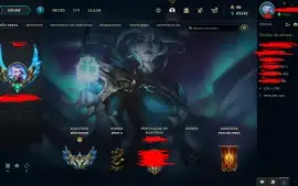 Conta Lol Challenger Full Champs 220 Skins
