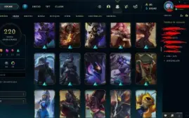 Conta Lol Challenger Full Champs 220 Skins