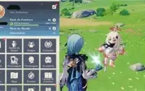 Conta Genshin Impact ar10 Eula + Zhongli + Jean + CançãoPinh